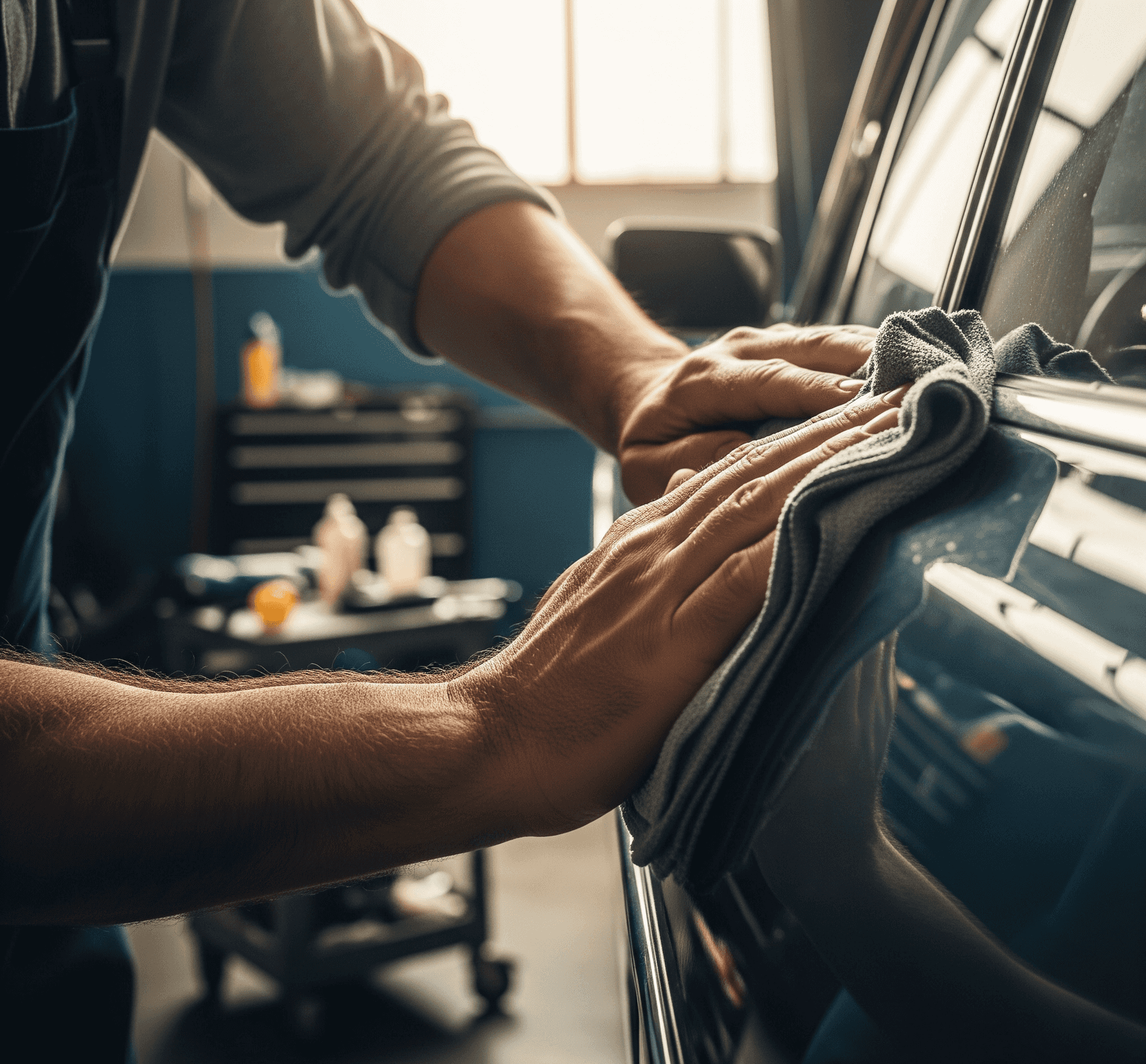 The Sheffield's Collision Center workshop